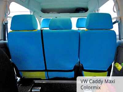 VW Caddy Maxi Rückbank color