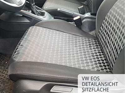 VW Eos Detailansicht Sitzfläche