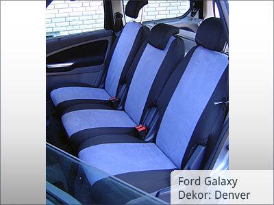 Ford Galaxy Sitzbezüge Hintergarnitur
