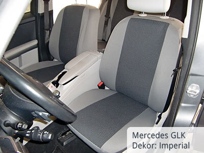 Mercedes GLK Sitzbezüge Vordergarnitur