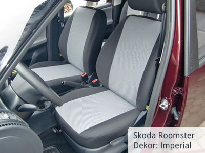 Skoda Roomster Sitzbezüge Vordergarnitur