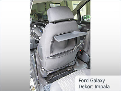 Ford Galaxy Sitzbezüge Vordersitze von hinten