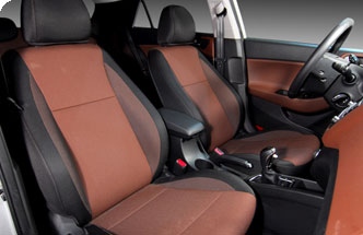 Auto Leder Sitzbezügesets für Peugeot 3008 SUV Active/3008GT/GT